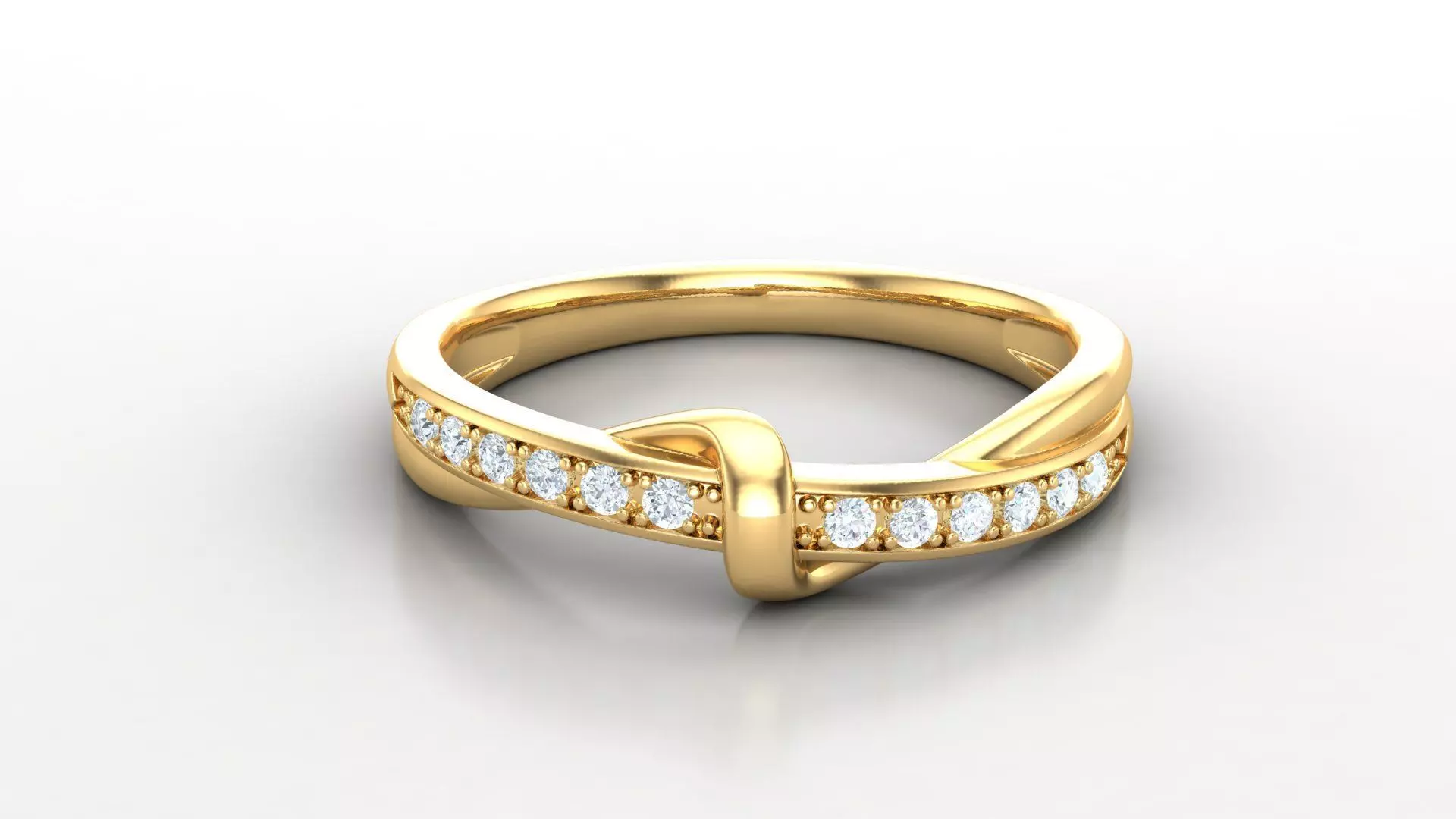 Solitaire Diamond Ring Version 3 SLT 143 3D print model