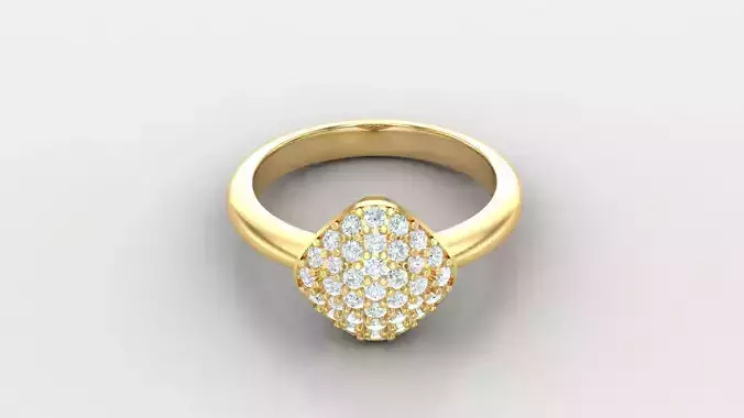 Solitaire Diamond Ring Version 3 SLT 101