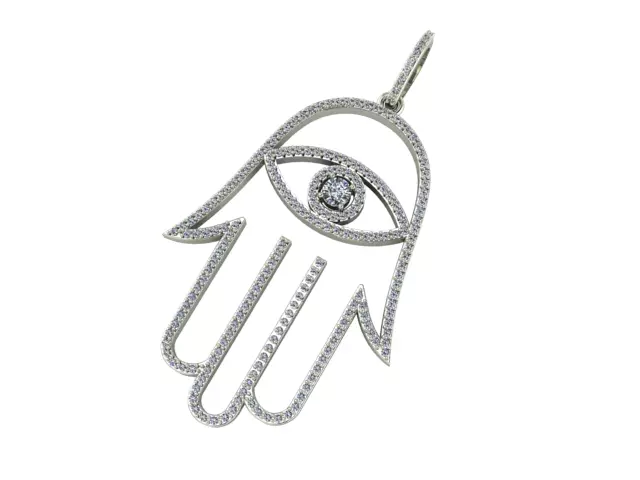 Evil Eye Pendant Necklace 3D print model