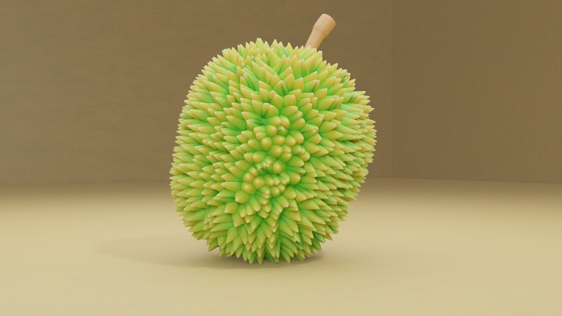 Durian New Version 3D model_5