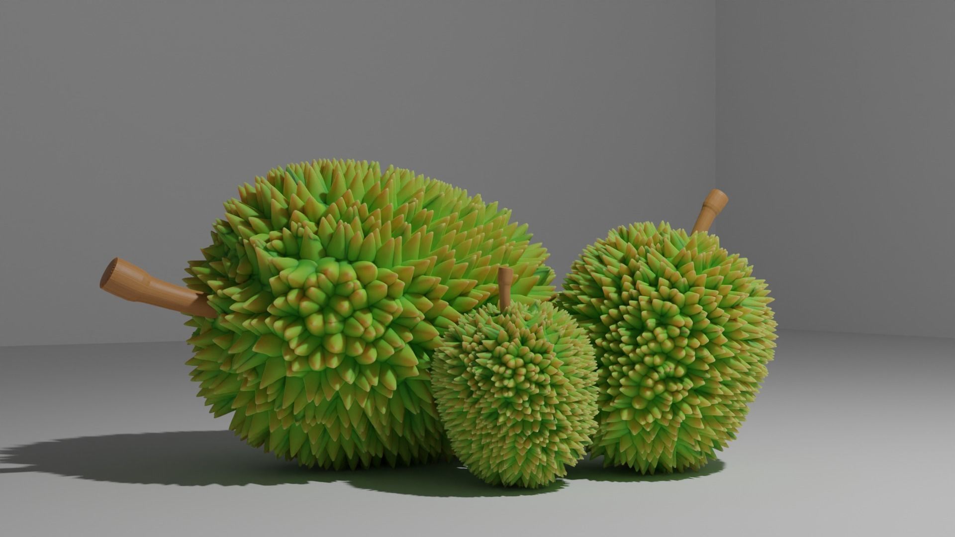 Durian New Version 3D model_6