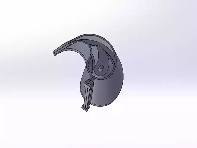 flowerpot type Yin Yang Molde para maceta