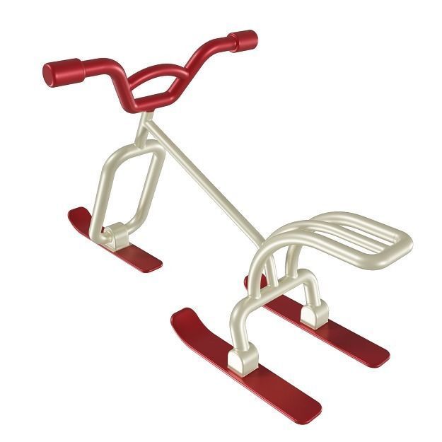 Kids Skating Bike 3D model_2