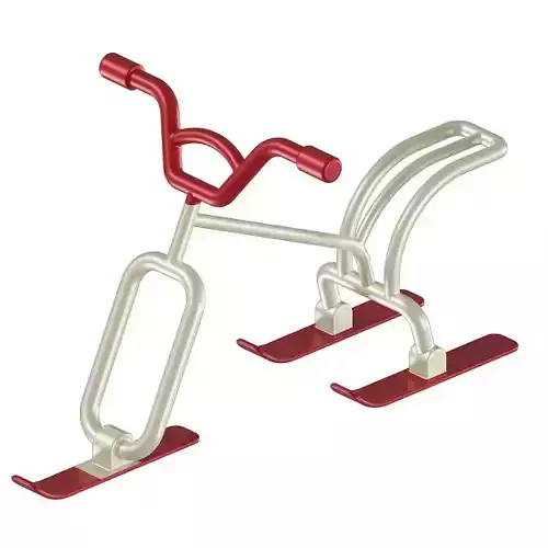 Kids Skating Bike 3D model