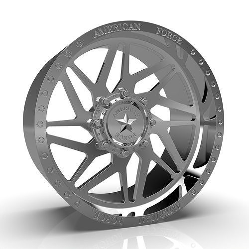 AMERICAN FORCE CKH02 GENESIS CC WHEEL 3D model