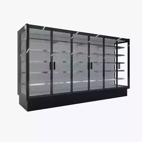 Display Supermarket Freezer Six Doors