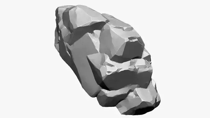 3D Mountain rock Zbrush sculpt