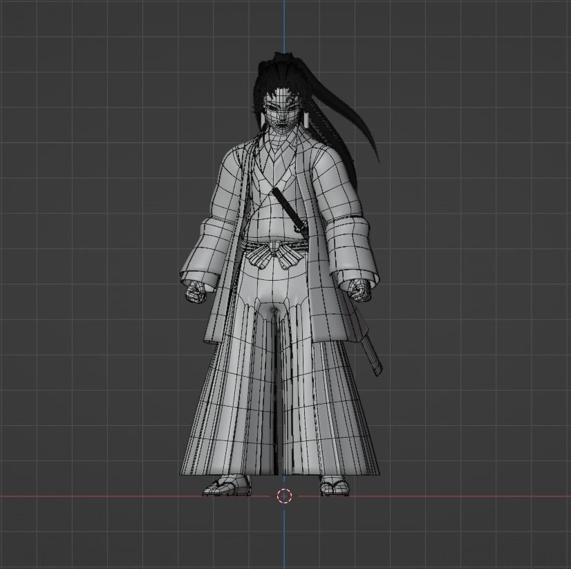 Yoriichi - Demon Slayer 3D model_10