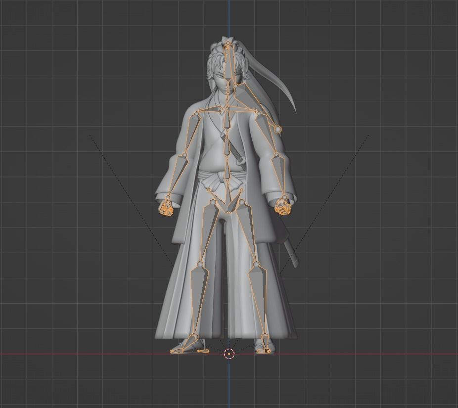 Yoriichi - Demon Slayer 3D model_14