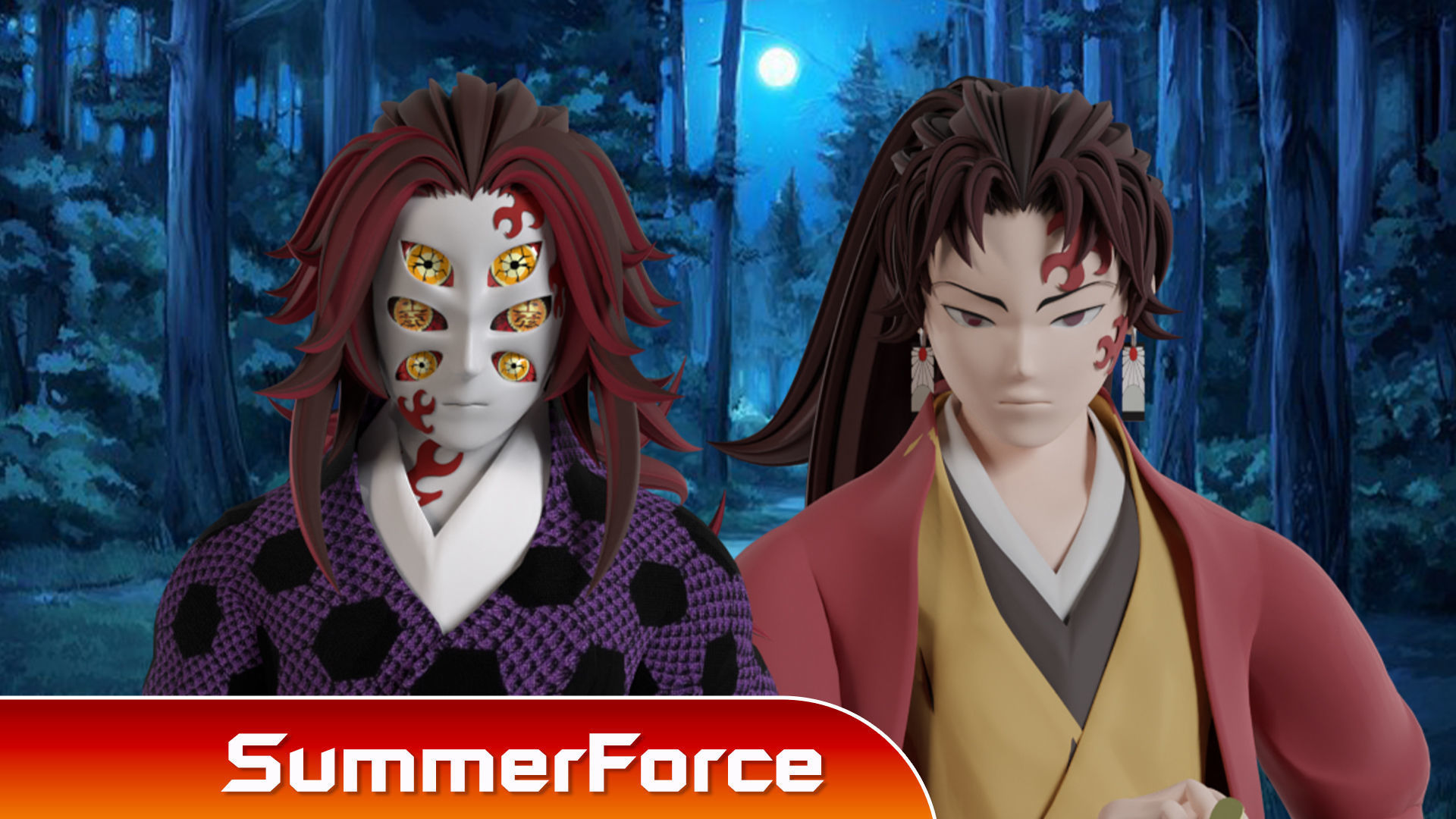 Yoriichi - Demon Slayer 3D model_3