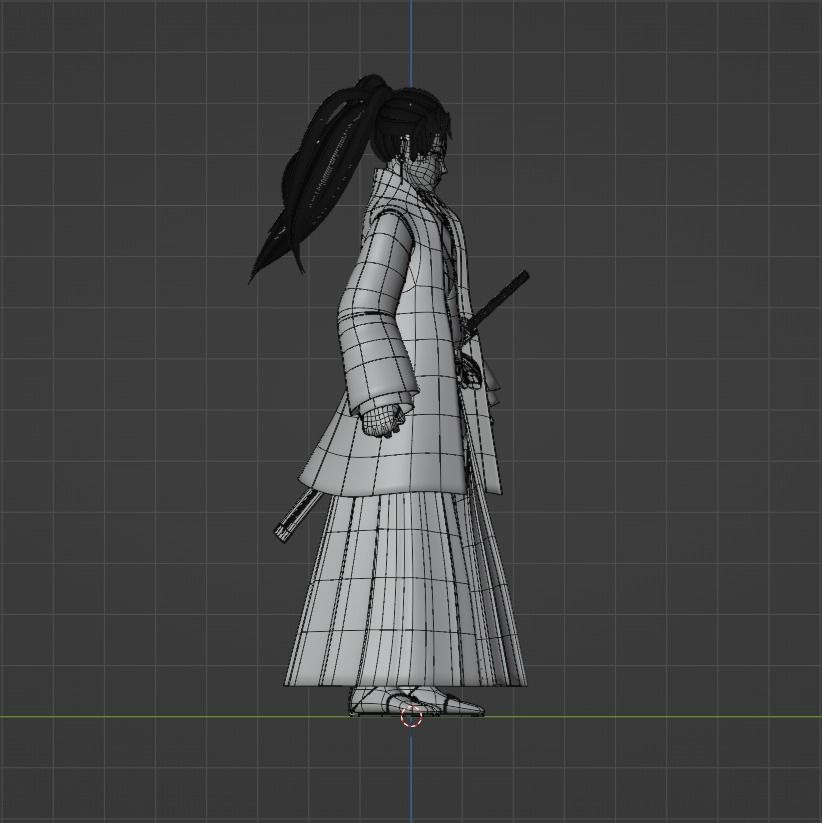 Yoriichi - Demon Slayer 3D model_13