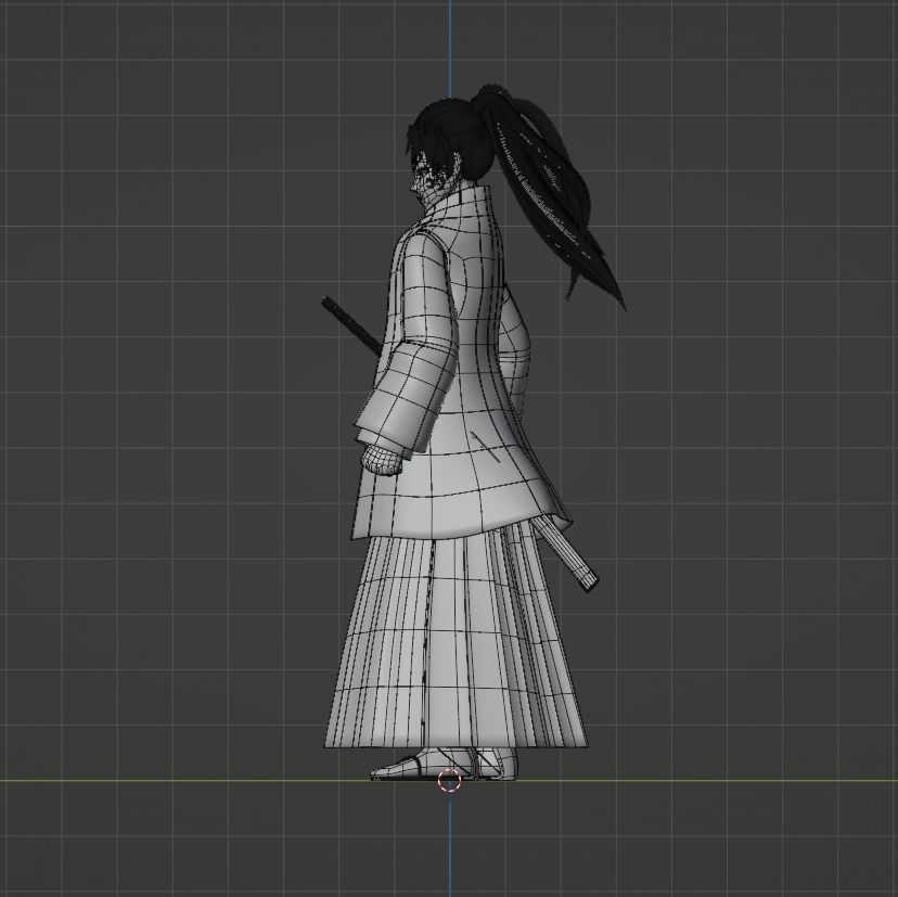 Yoriichi - Demon Slayer 3D model_11