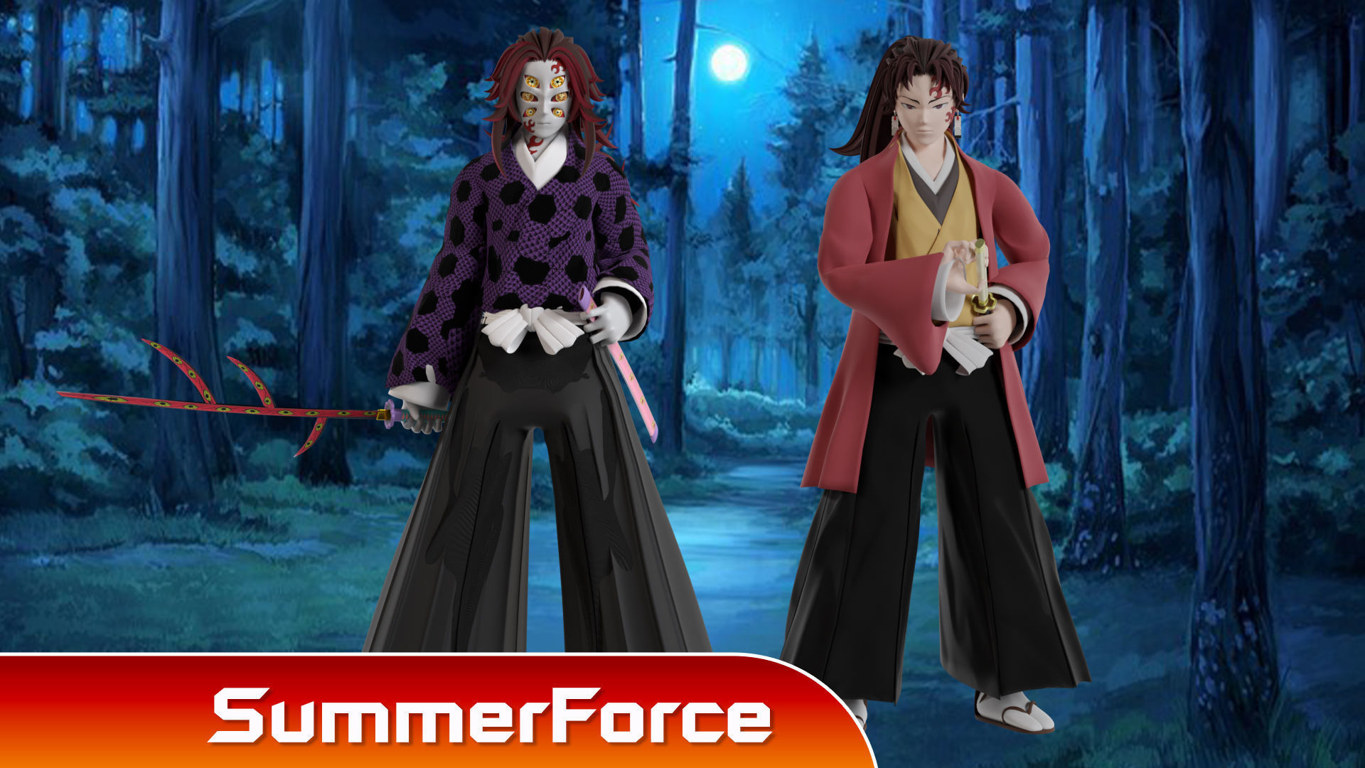 Yoriichi - Demon Slayer 3D model_4