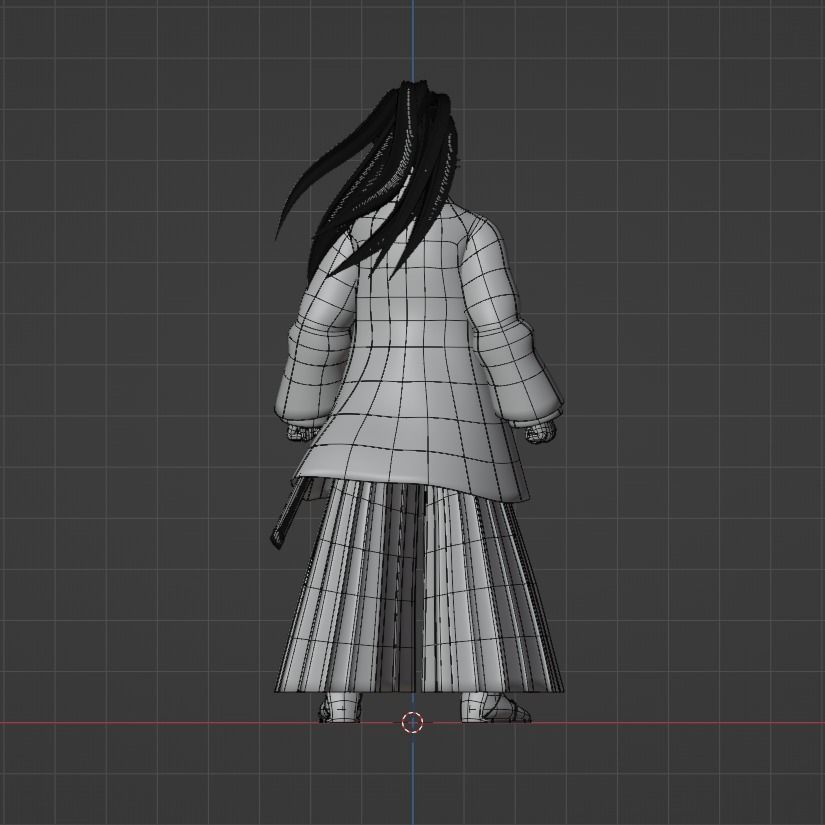 Yoriichi - Demon Slayer 3D model_12