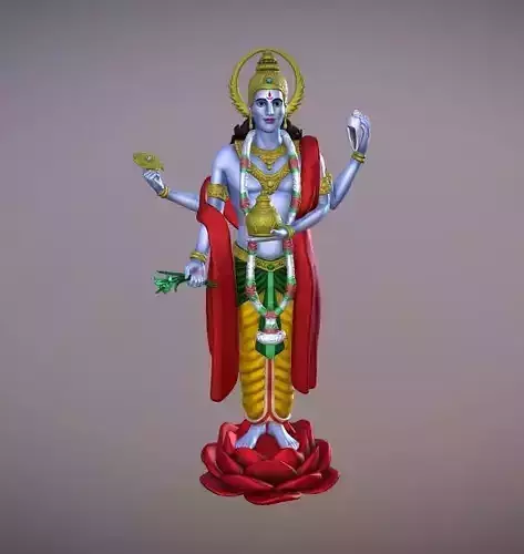 Salvia Dhanvantari Statue for 3D print 3D print model