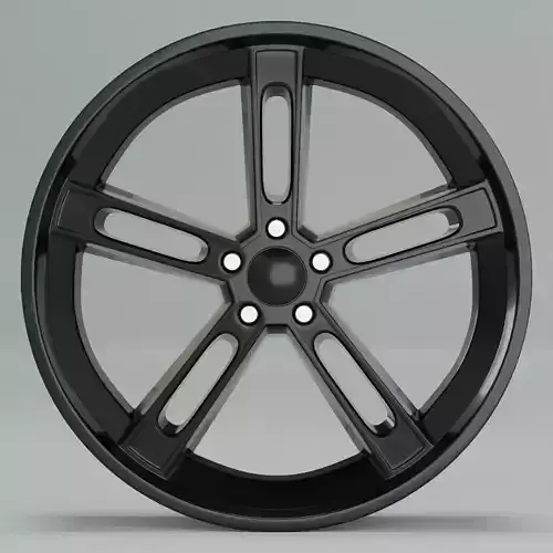 5 Spoke Car Rim