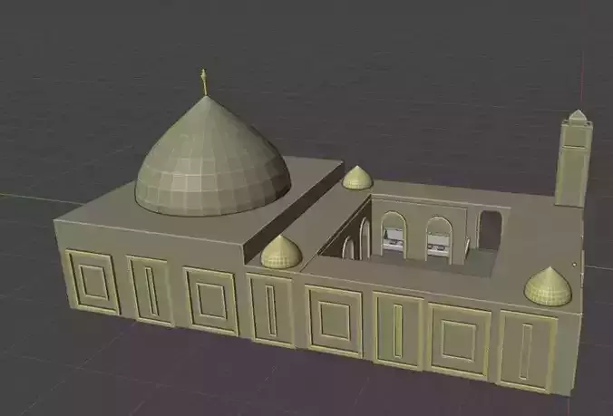 3D masjid