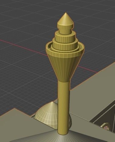 3D masjid Low-poly 3D model_17