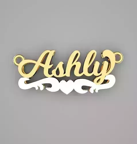 Ashly name pendant