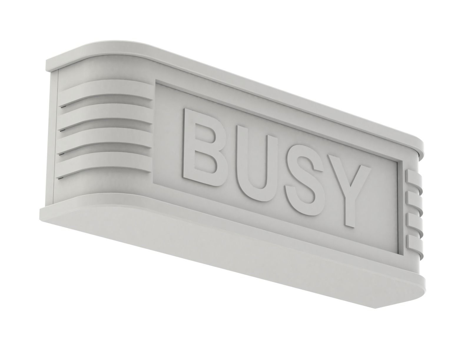 Printable Vintage On Air Sign 3D print model_14