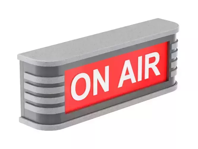 Printable Vintage On Air Sign