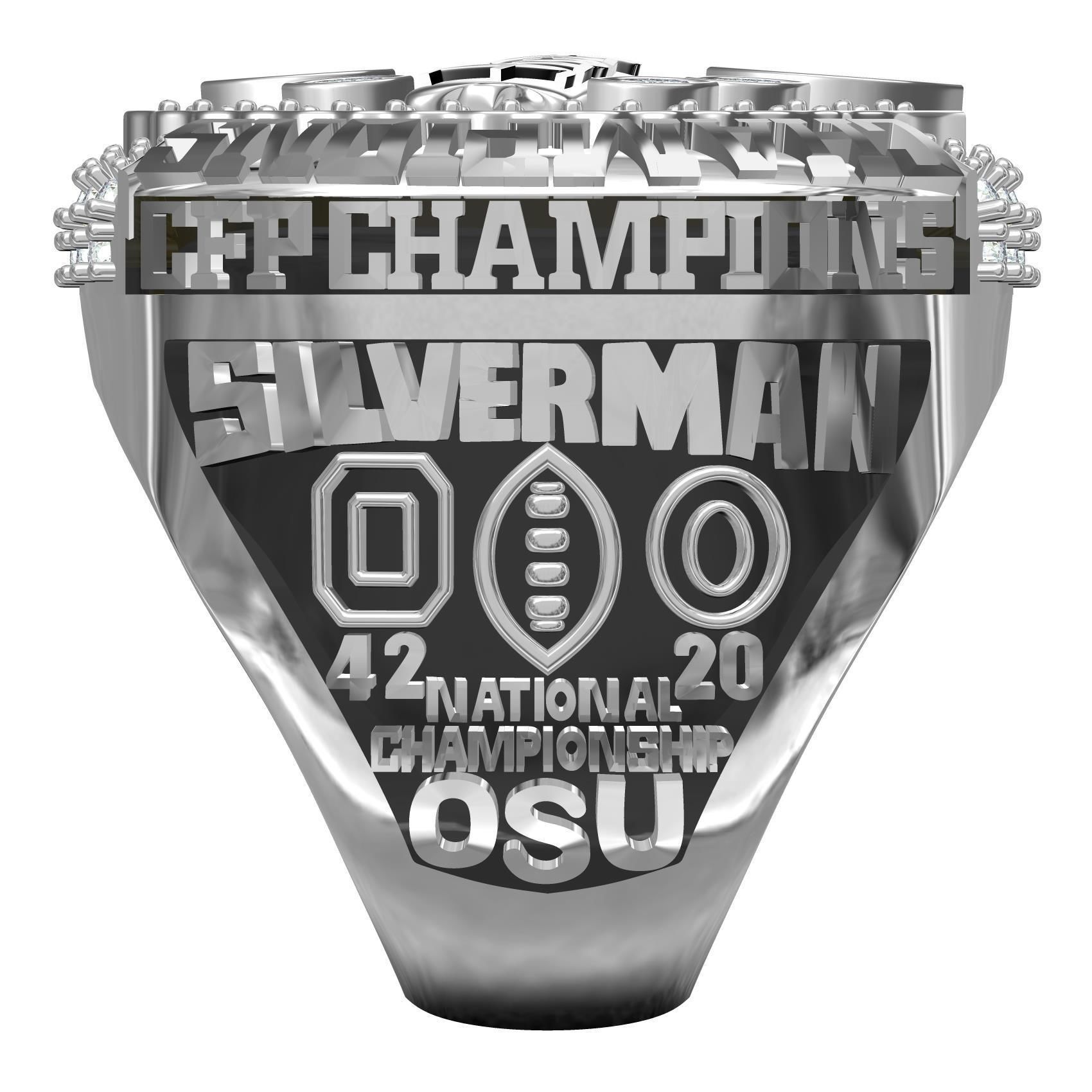 Ohio State Super Bowl Championship Ring 3D print model_4