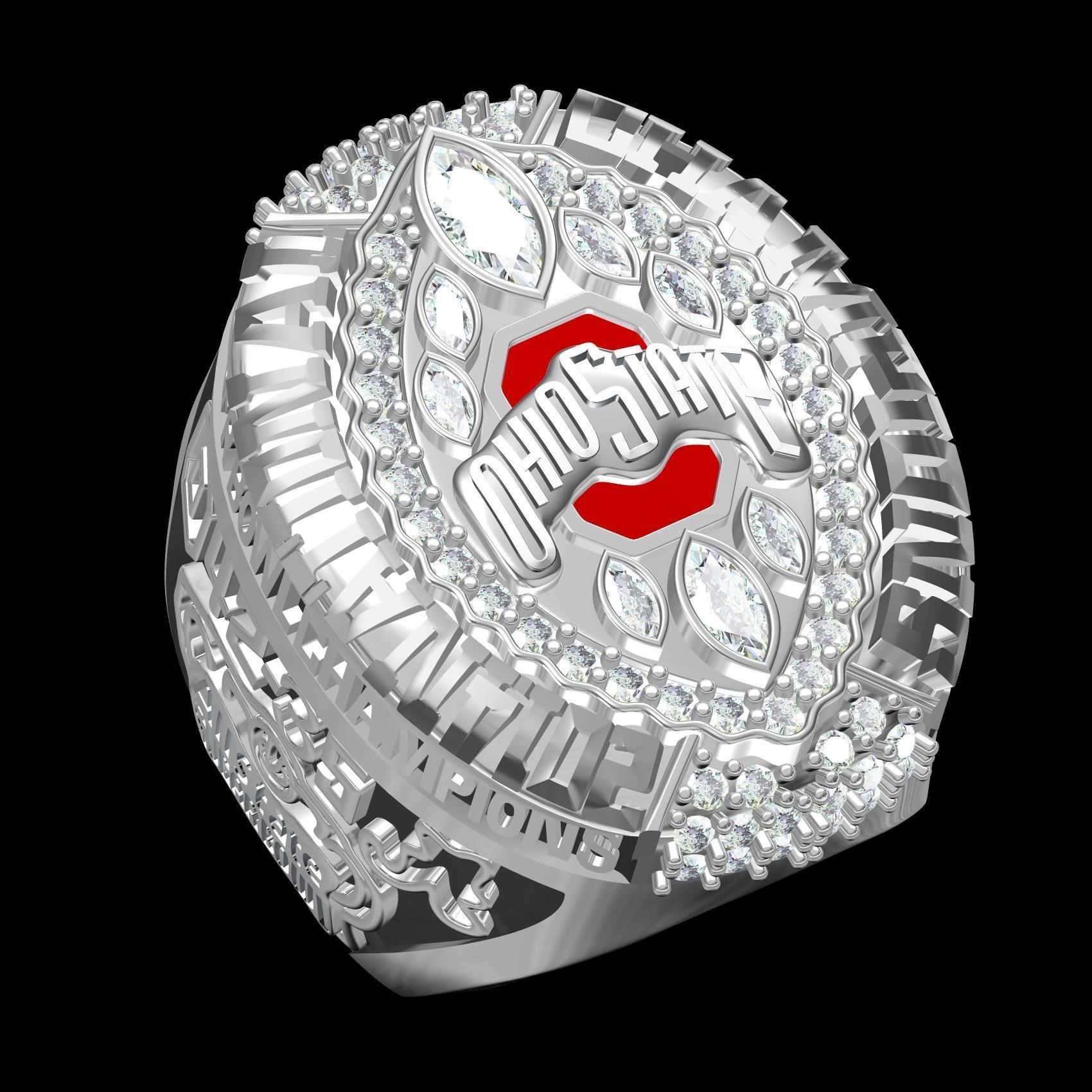 Ohio State Super Bowl Championship Ring 3D print model_11