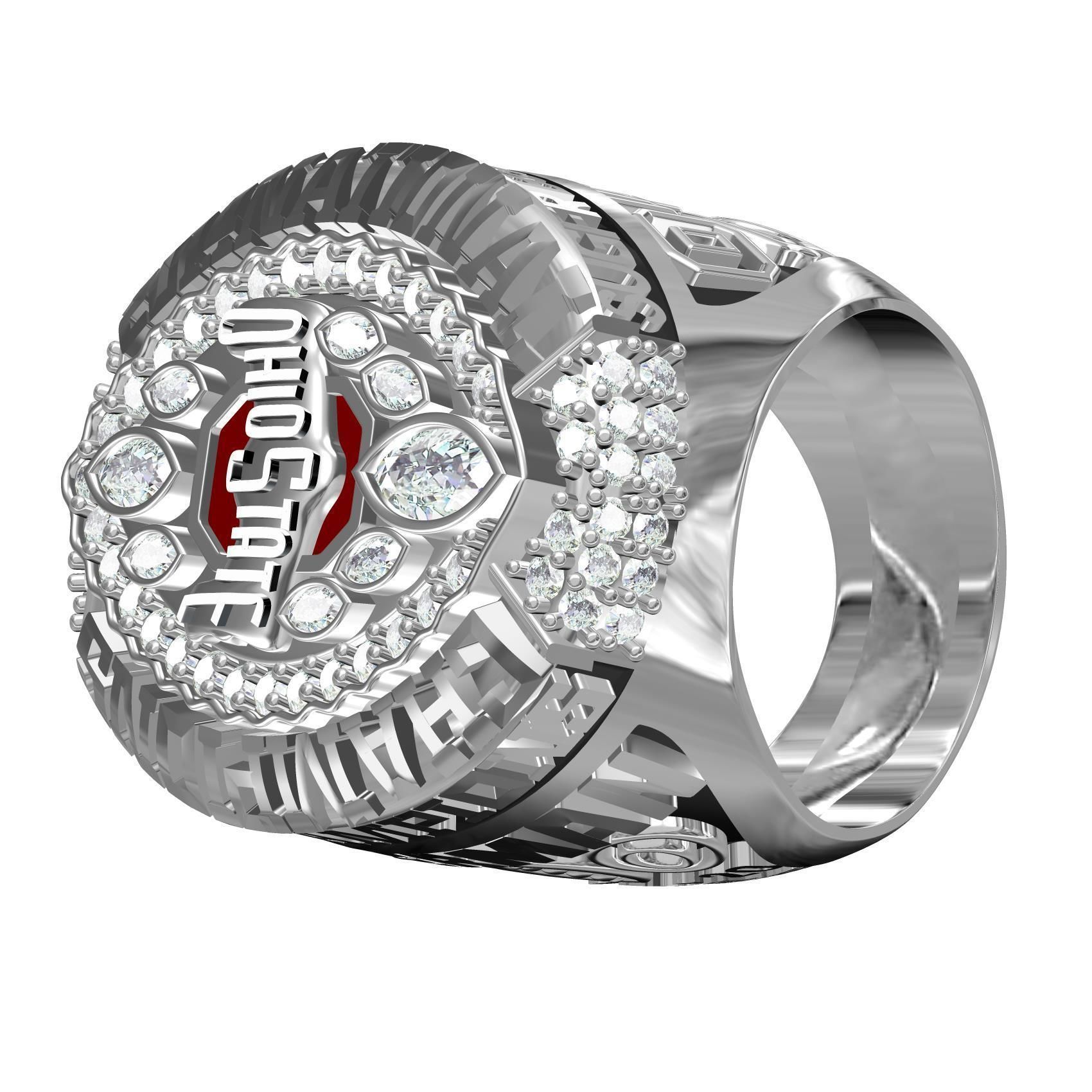 Ohio State Super Bowl Championship Ring 3D print model_7