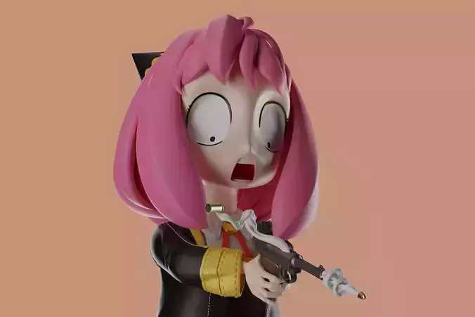 Anya Forger 3D print model
