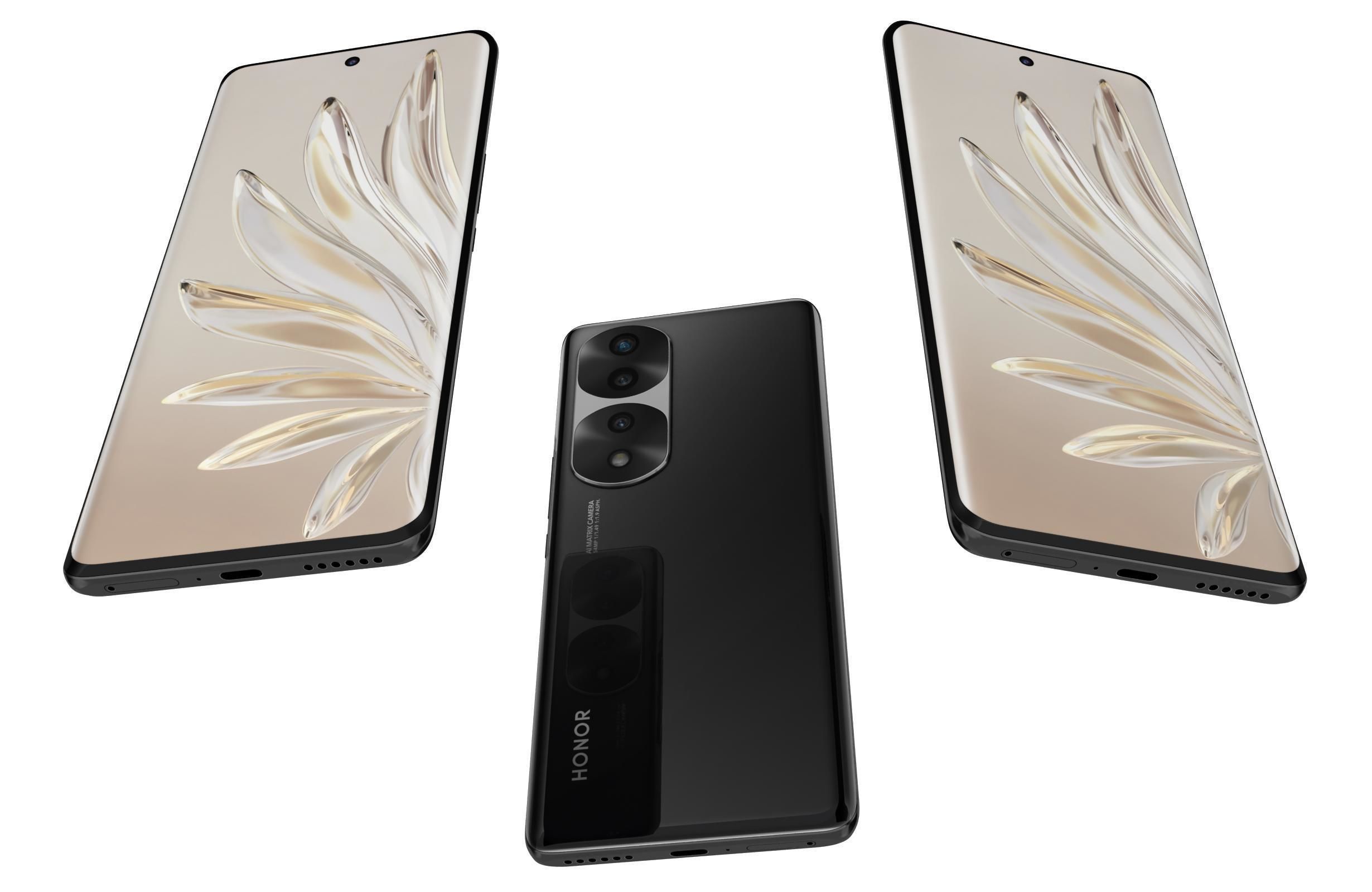 Honor 70 Pro And 80 SE 3D model_4