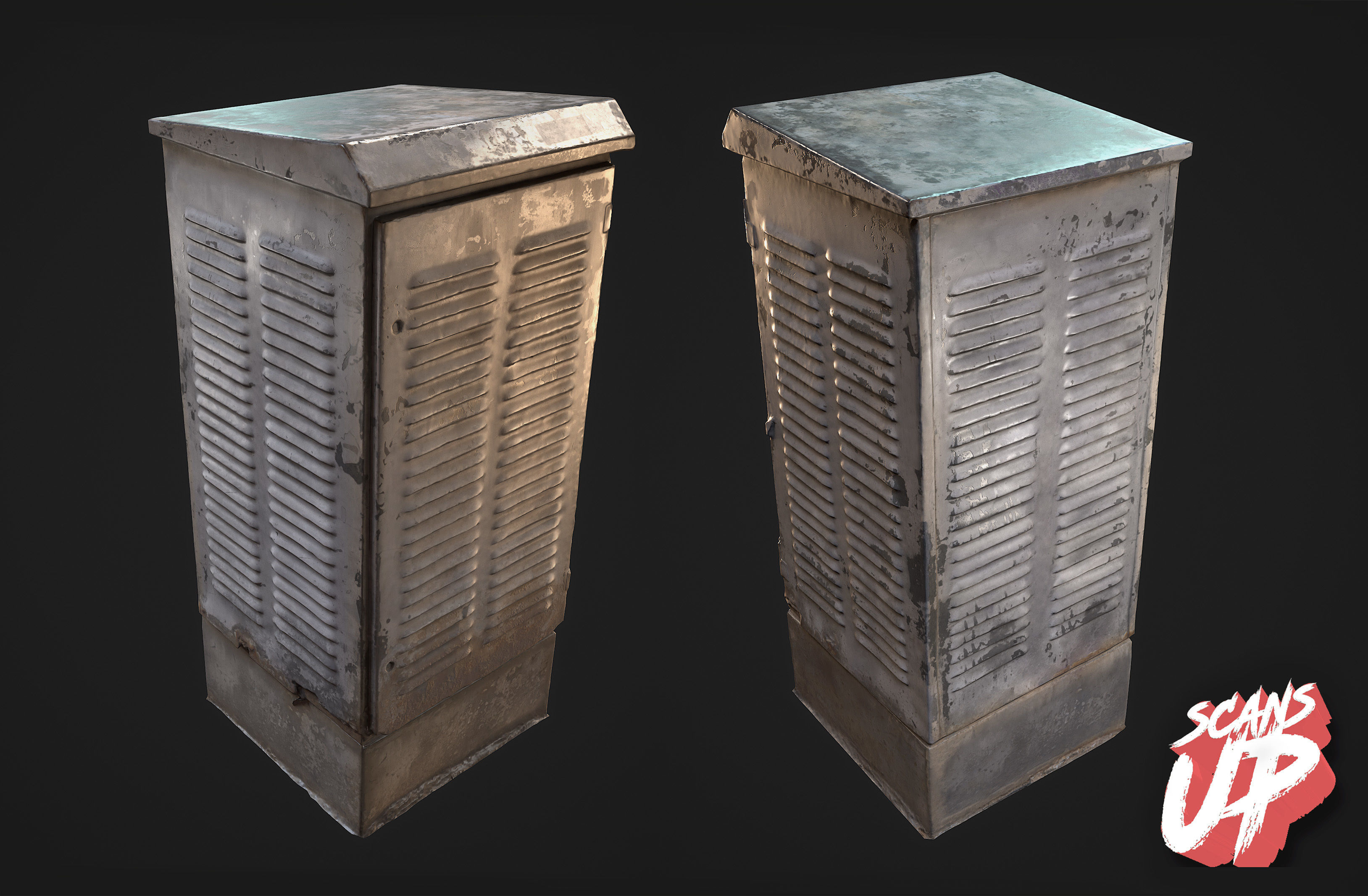 Electric Box 01 - Stonelake3D Low-poly 3D model_2