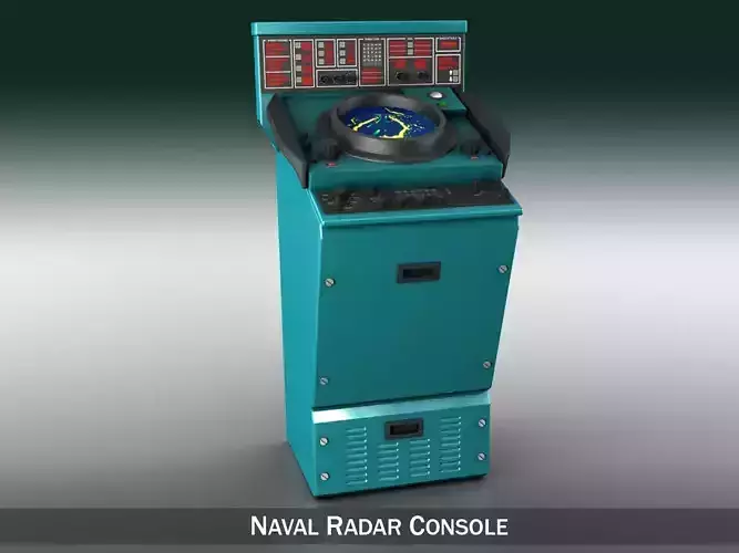 Naval Radar Console