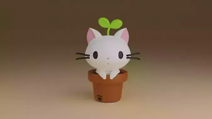 flower cat