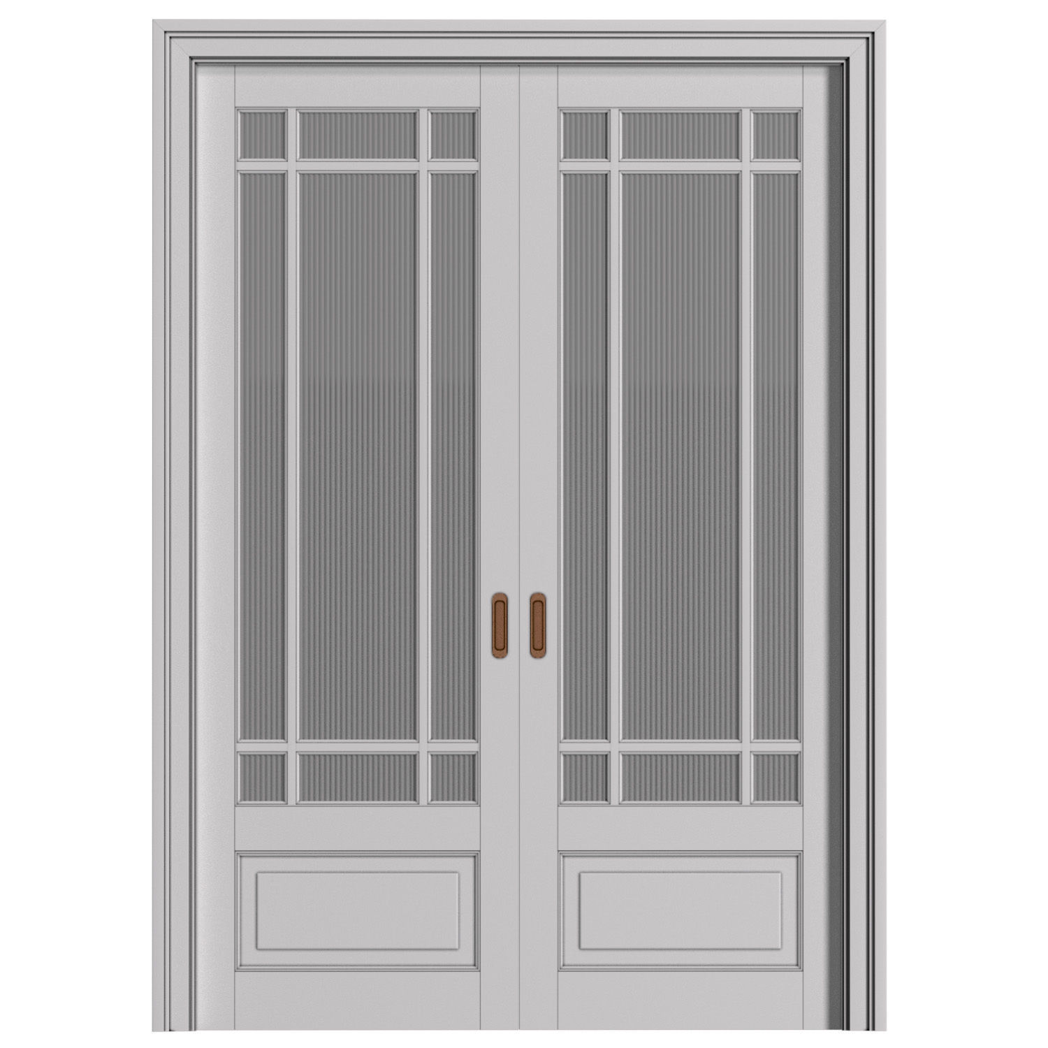 Interior sliding doors in classic style 3D model_2