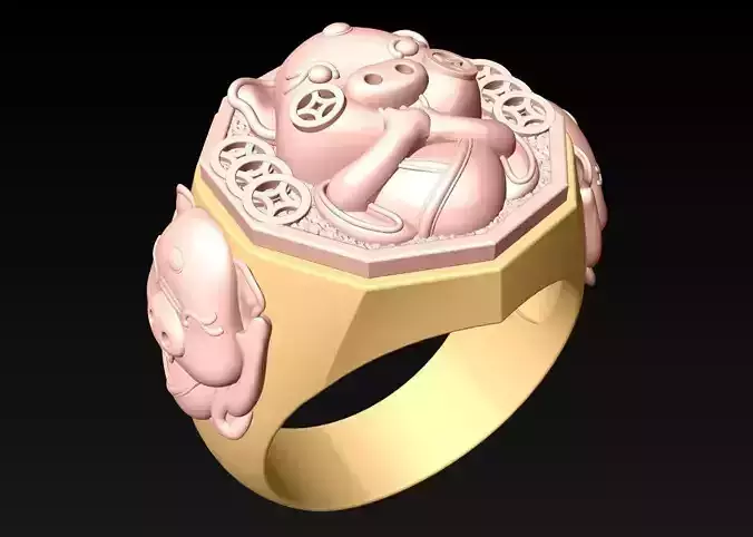 Pig ring - N1232