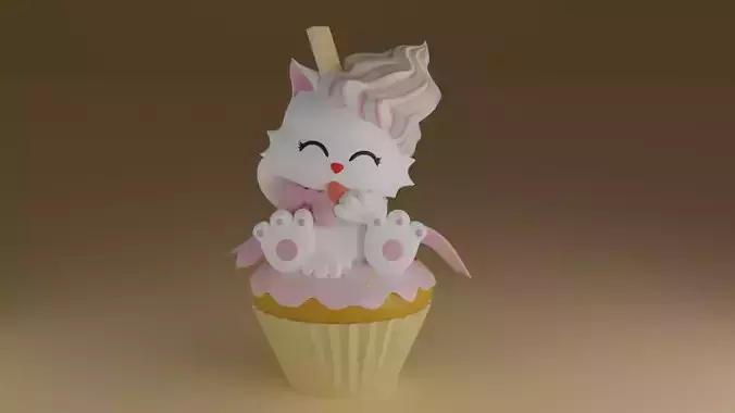 cream kitty