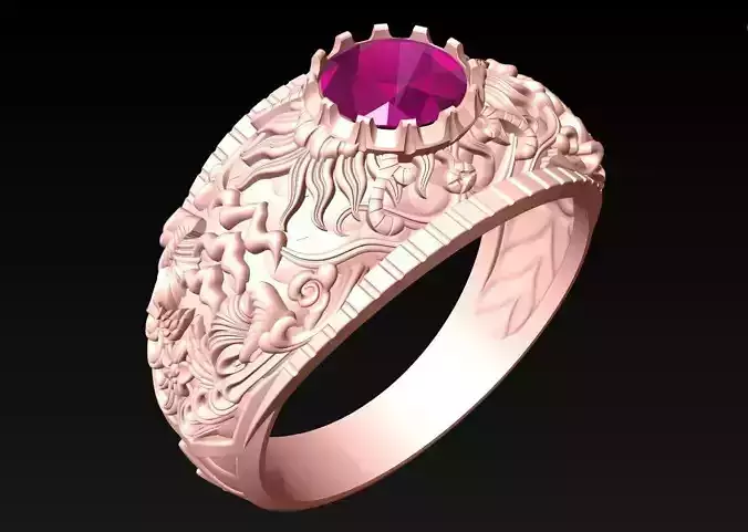 Pattern Ring - Diamond 60 - D20mm - N1120