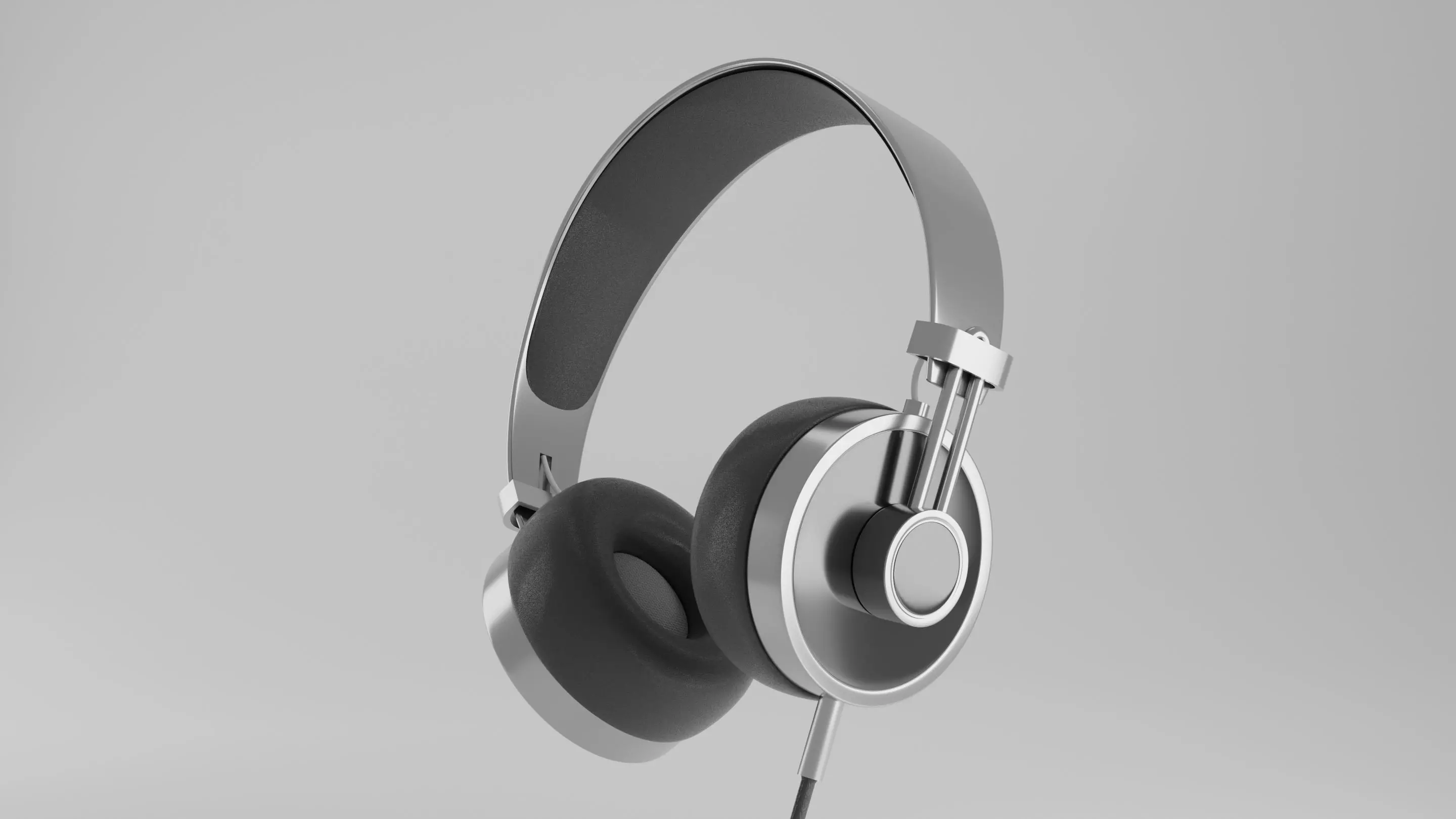 Headphones 3D model_0