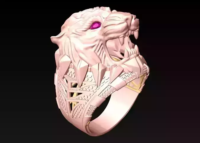 Tiger Rings - Mens rings - N1332