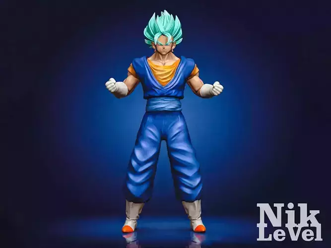  Vegito Blue Dragon Ball 3D Printable 