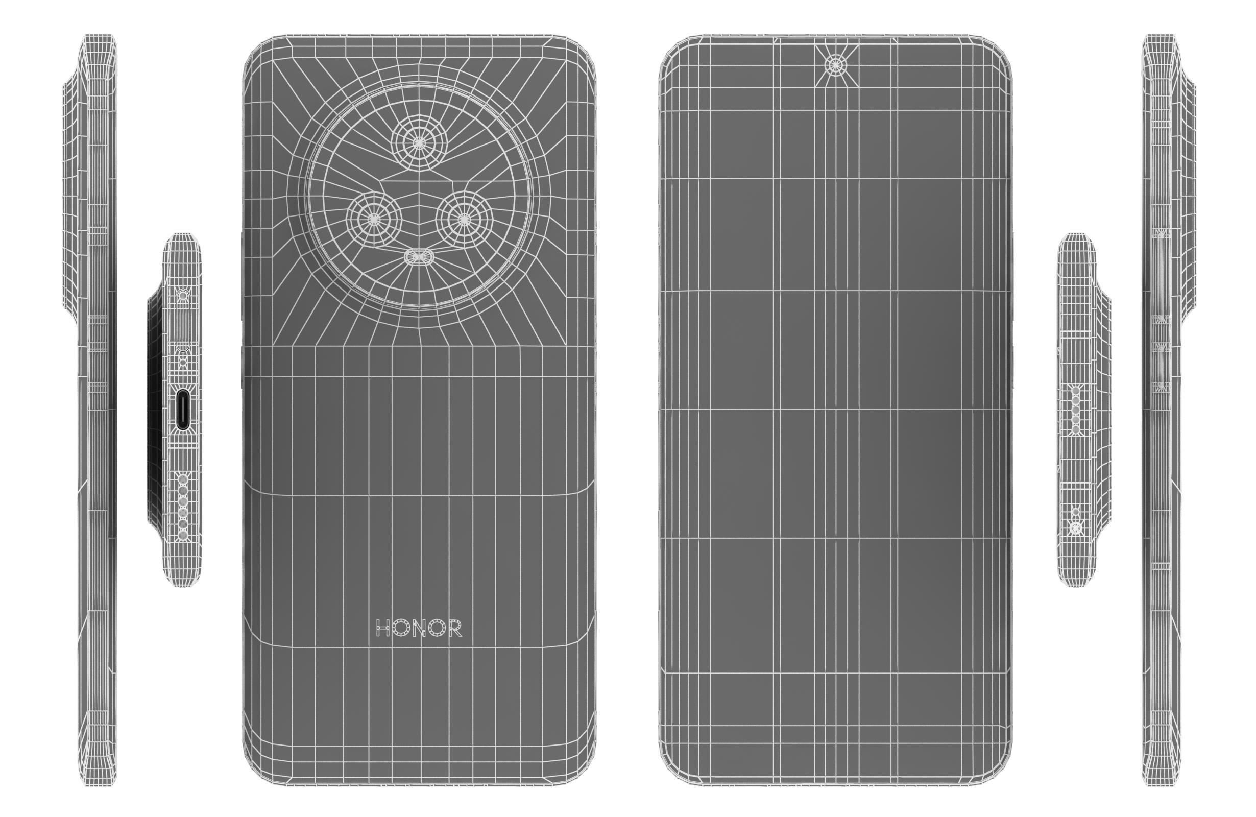 Honor Magic 5 And Pro  3D model_60