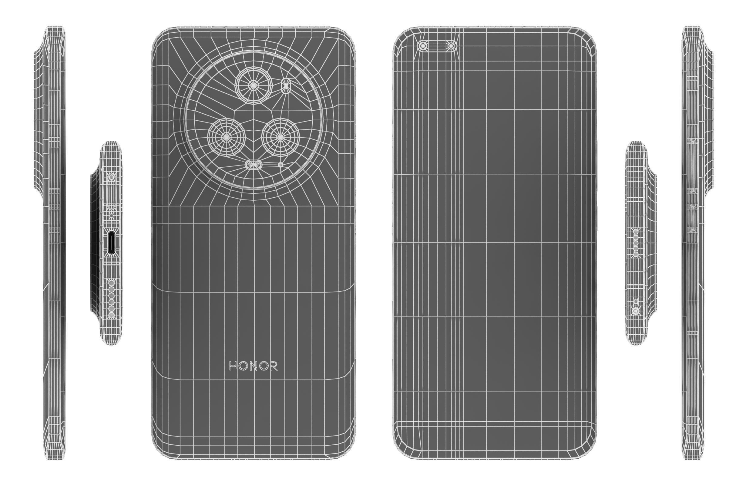 Honor Magic 5 And Pro  3D model_130
