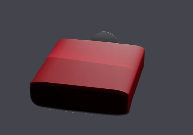 perfume bottle Low-poly 3D model_1