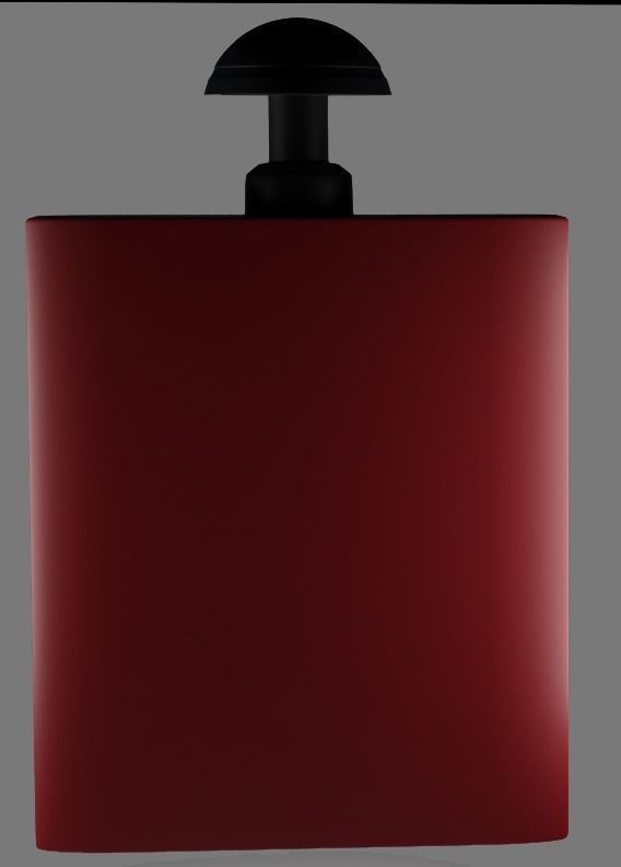 perfume bottle Low-poly 3D model_2