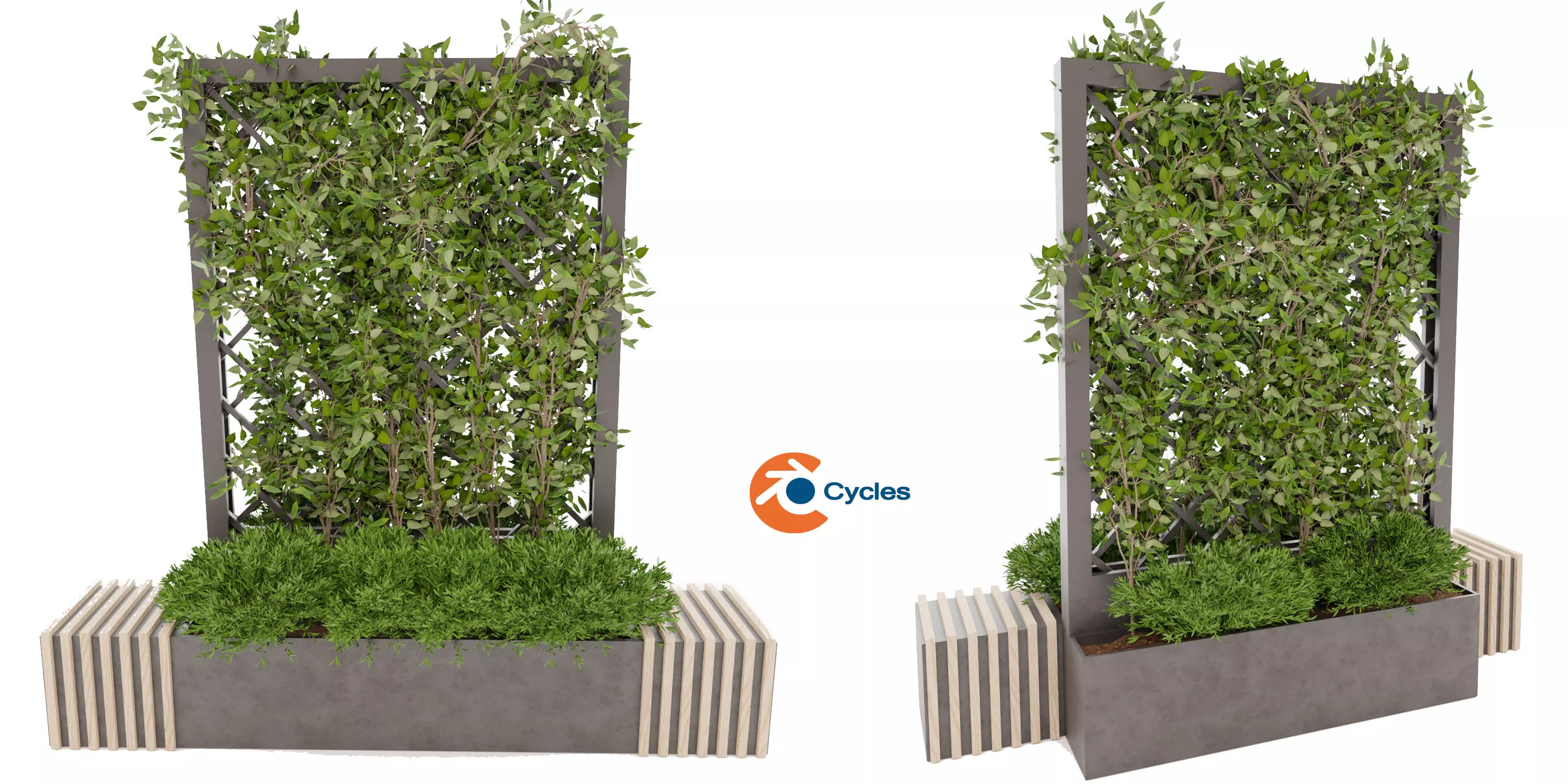 Collection plant vol 16 - blender model 3D model_0