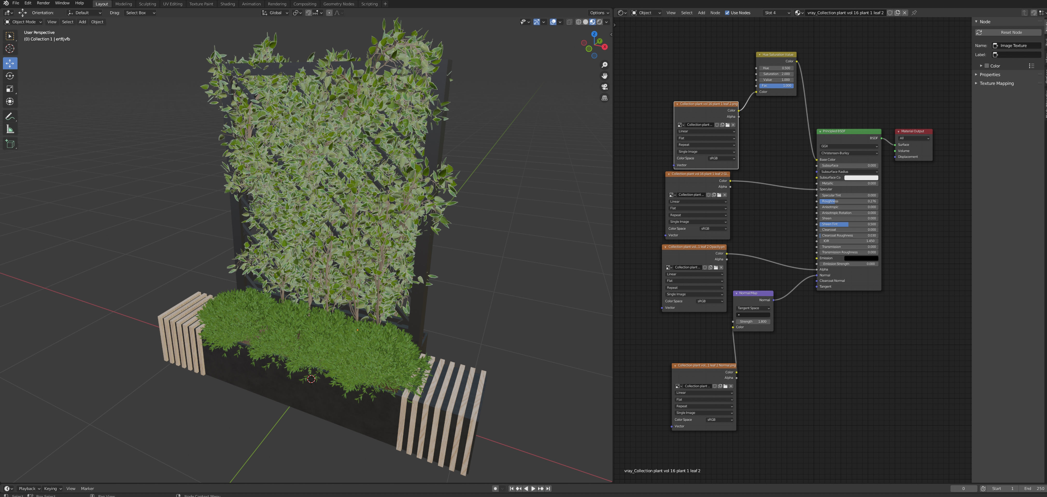 Collection plant vol 16 - blender model 3D model_6