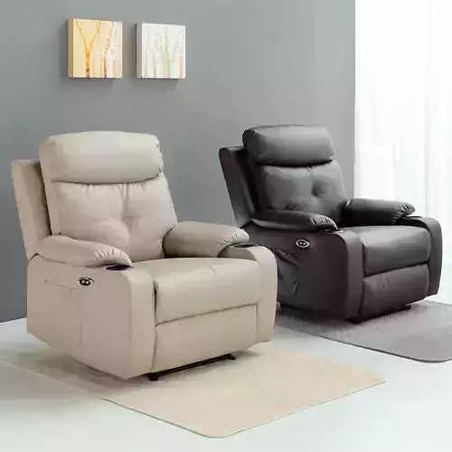 Electric single recliner sofa
