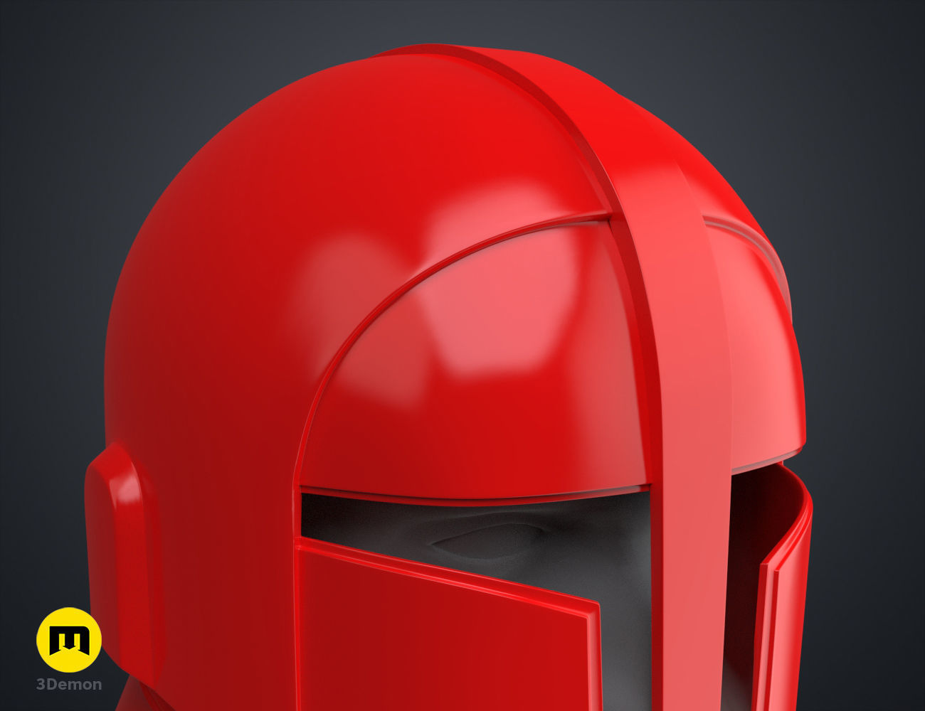 Praetorian guard Helmet The Mandalorian 3D print model_2