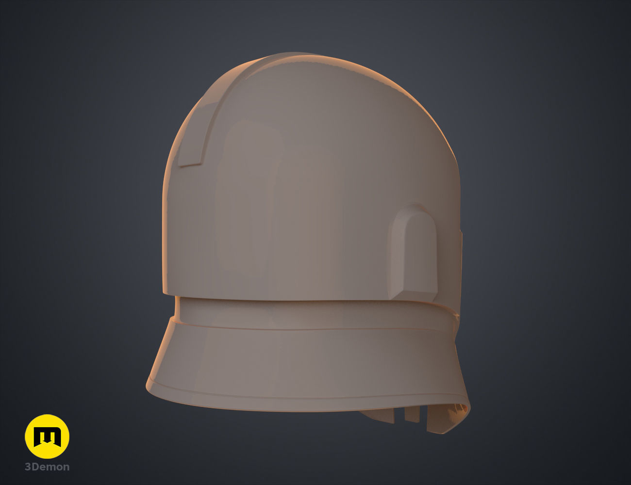 Praetorian guard Helmet The Mandalorian 3D print model_16