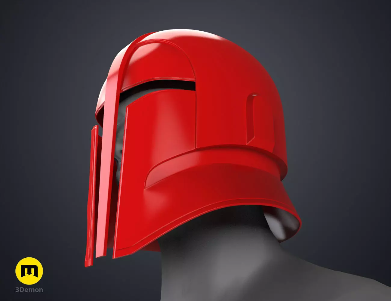 Praetorian guard Helmet The Mandalorian 3D print model_0